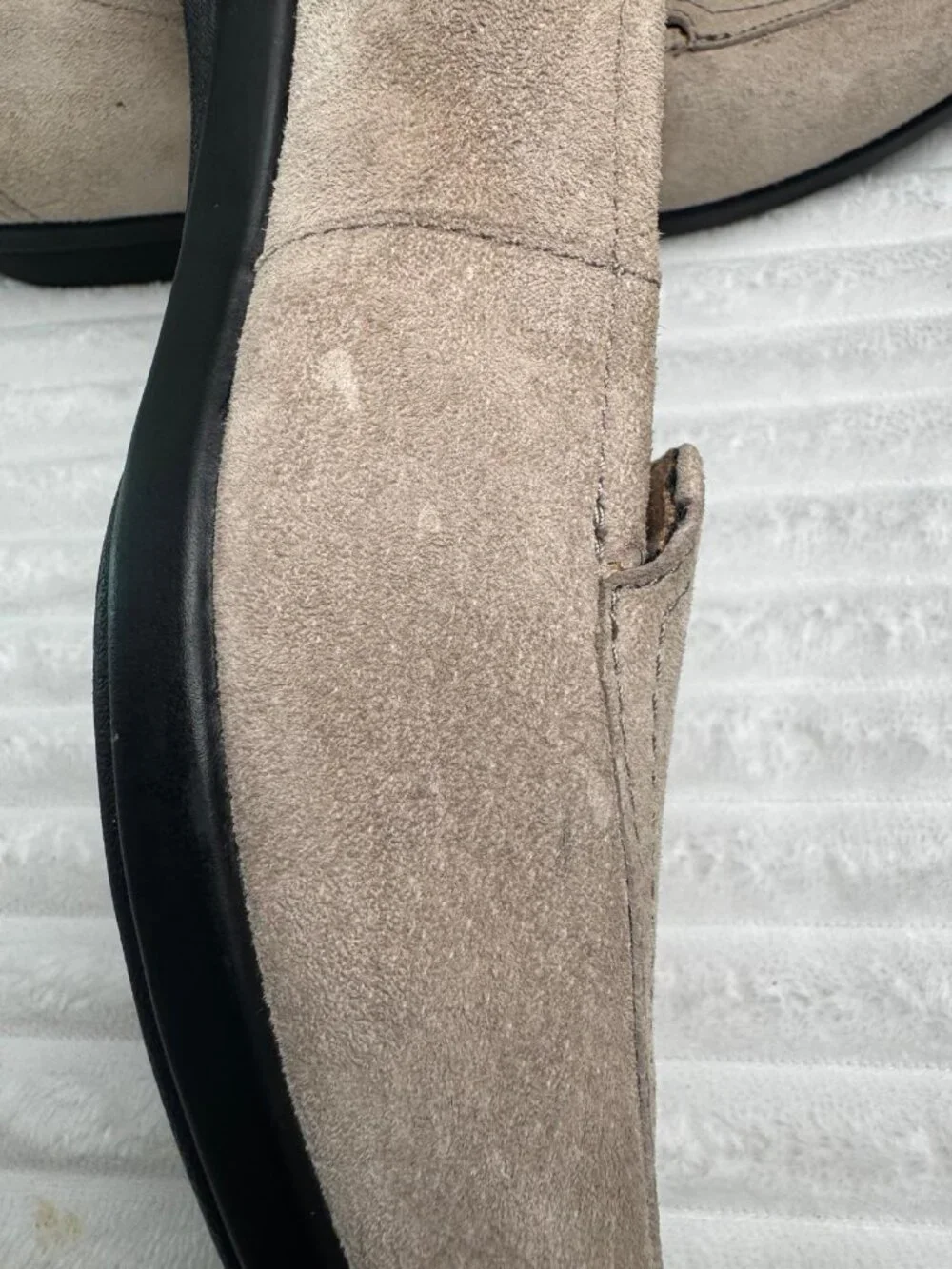 Clarks‎ Collection Beige Suede Comfort Loafers Women’s 10